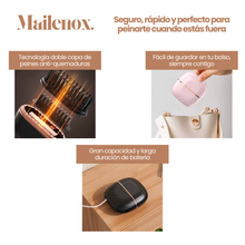 Mini Plancha de Pelo Portátil